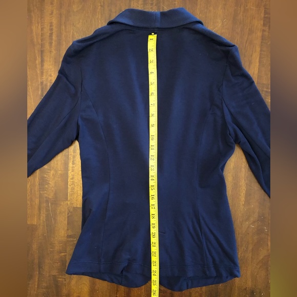 Hatley Cuffed Blazer - Navy, small - Picture 9 of 10